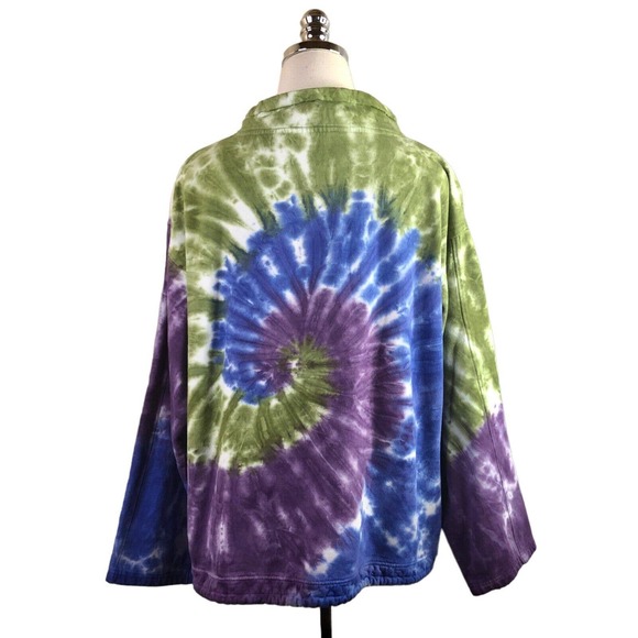 Renegade Club Vintage Sweatshirt Tie Dye Pullover - Picture 7 of 9
